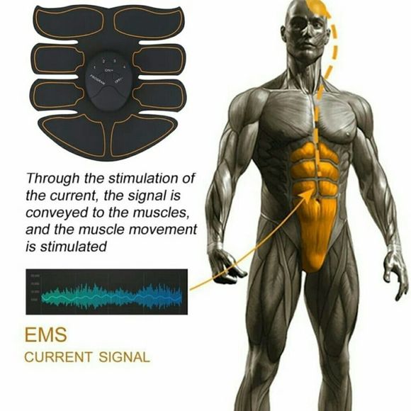 New Wireless Smart EMS Electric Pulse Treatme - Picture 4 of 5